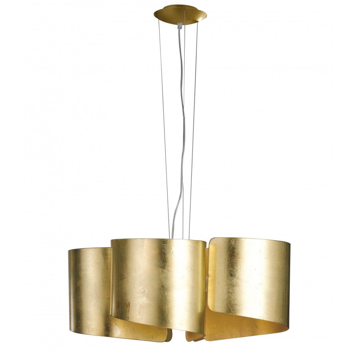 Lampadario IMAGINE a Sospensione 5 luci Led(E27) 120 cm In Vetro