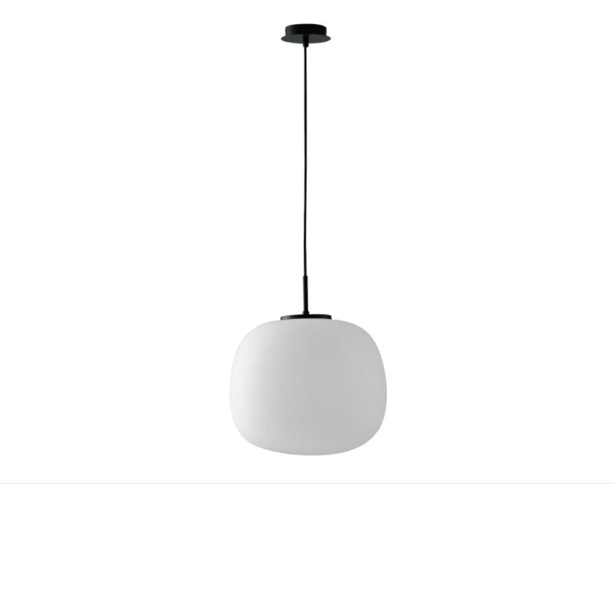 Lampadario TOLOMEO a Sospensione Led(E27) 31 cm in Vetro