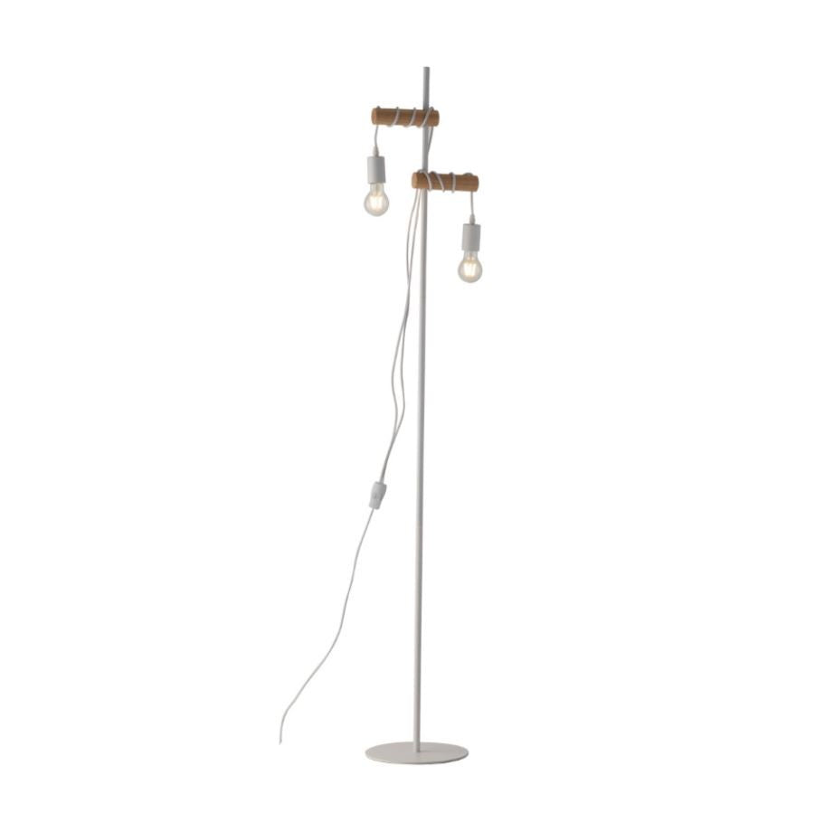 Piantana ARIZONA 2 Luci Led (E27) 166 cm In Metallo