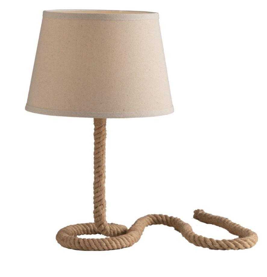 Lampada ROPE Led (E27) 48 cm In Corda di Canapa