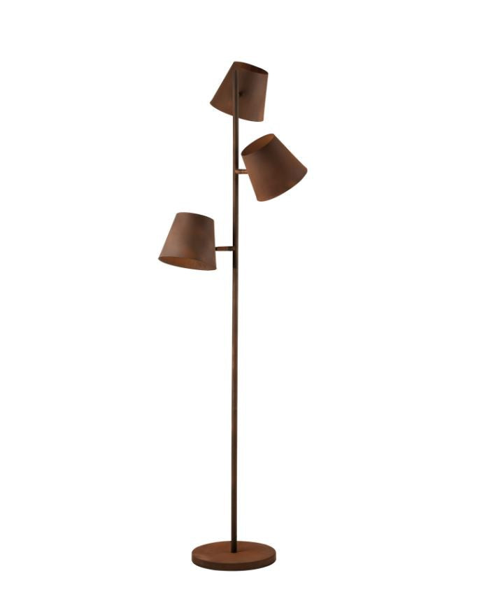 Piantana COLT 3 Luci Led (E27) 165 cm In Metallo