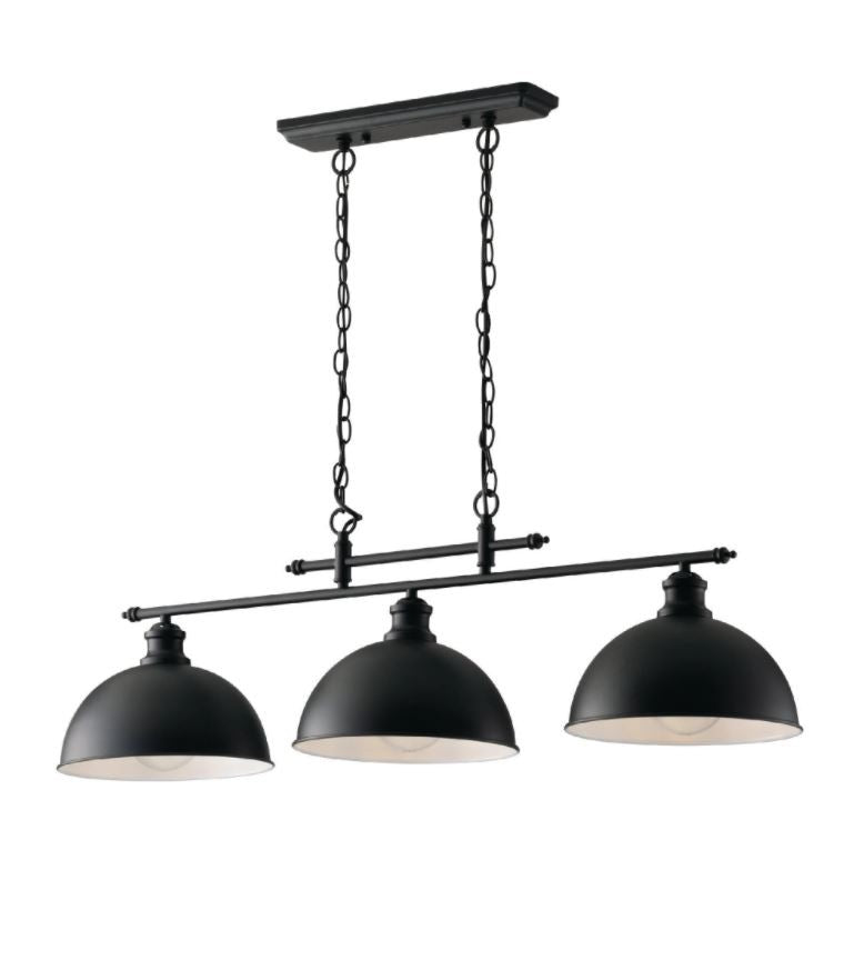 Lampadario CHARLESTON a Sospensione 3 Luci Led(E27) 99 cm in Metallo