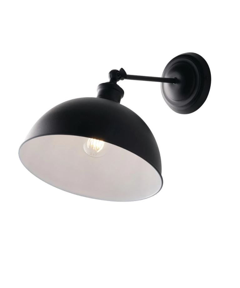 Applique CHARLESTON Led(E27) 27.5 cm in Metallo