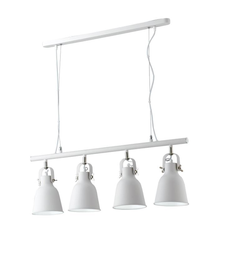 Lampadario LEGEND a Sospensione 4 Luci Led(E27) 85,5 cm in Metallo