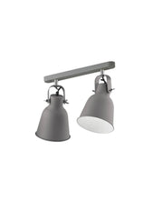 Applique LEGEND GREY 2 Luci Led(E27) 26 cm in Metallo