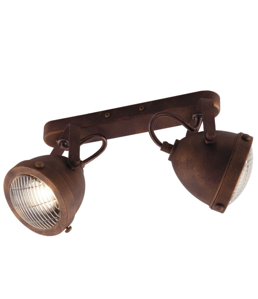 Applique HABANA 2 Luci Led (GU10) 35,8 cm In Metallo