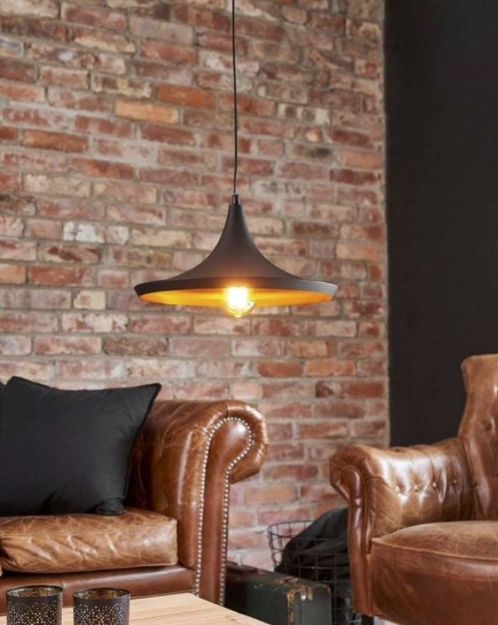 Lampadario BROADWAY a Sospensione Led (E27) 35 cm In Metallo