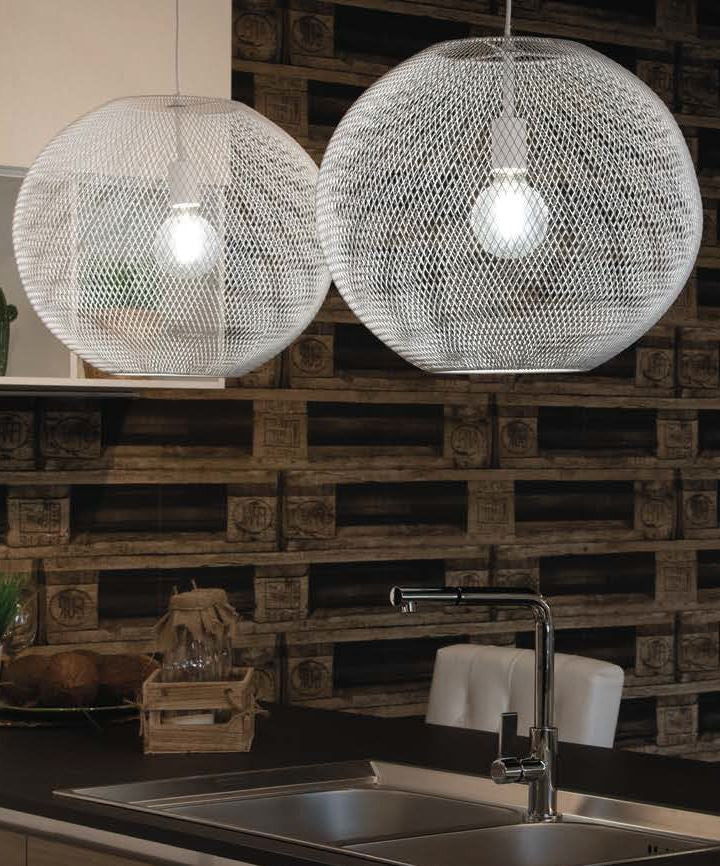 Lampadario ESEDRA a Sospensione Led (E27) 50 cm In Metallo