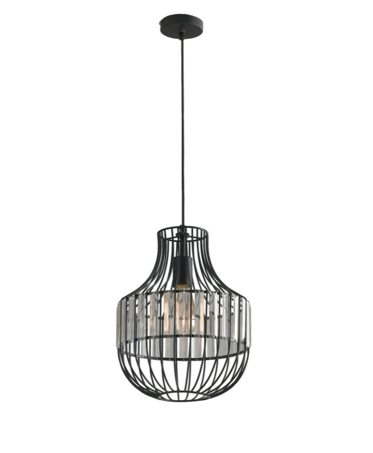 Lampadario OPIUM a Sospensione Led (E27) 30 cm In Metallo