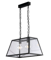 Lampadario LEXINGTON a Sospensione 2 Luci Led(E27) 57 cm in Metallo