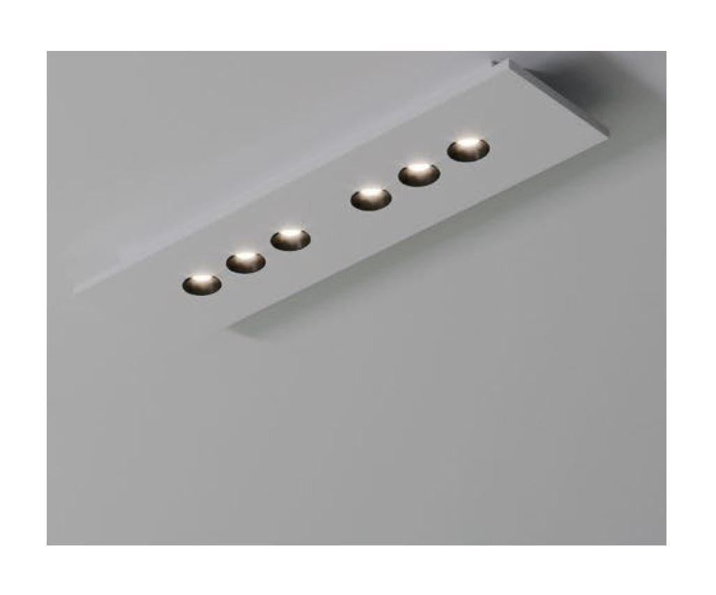 Plafoniera XICO CCT Rettangolare 70 cm In Gesso