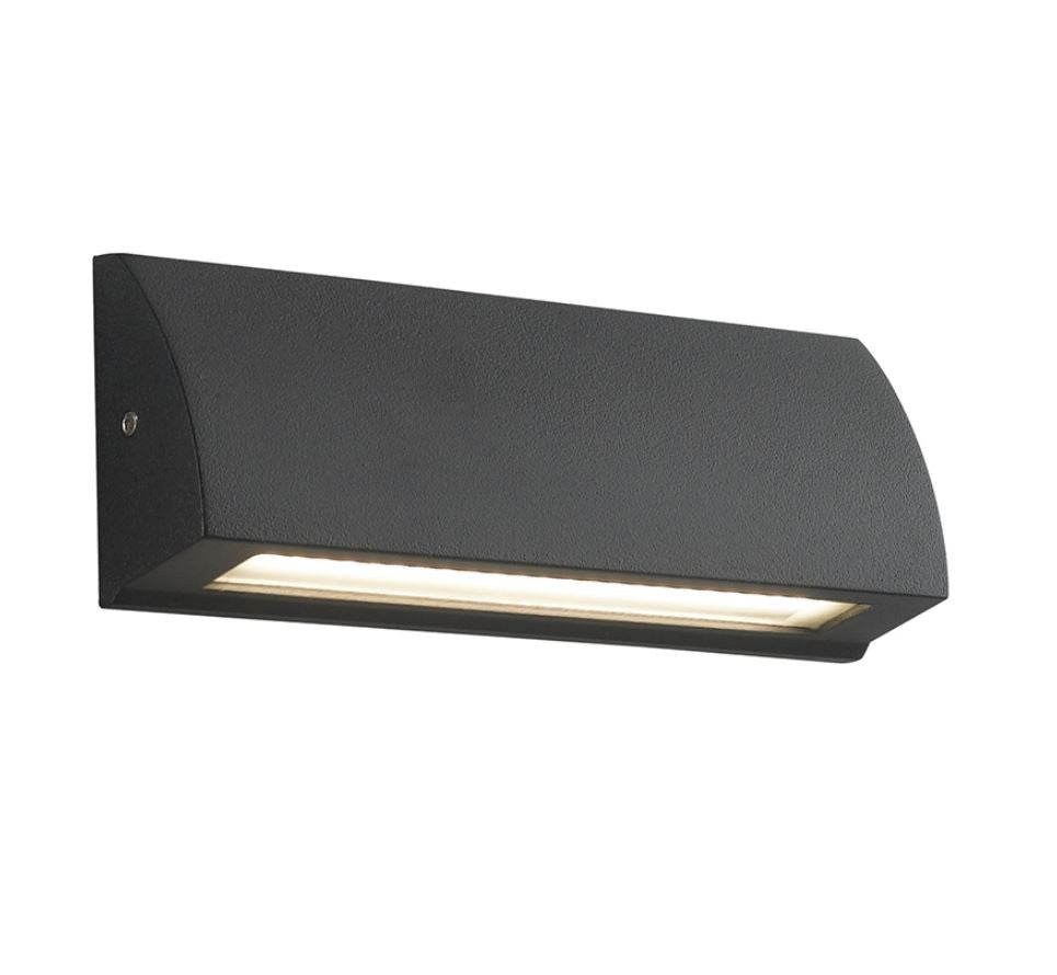 Segnapassi SHELBY LED CCT IP54 in alluminio antracite