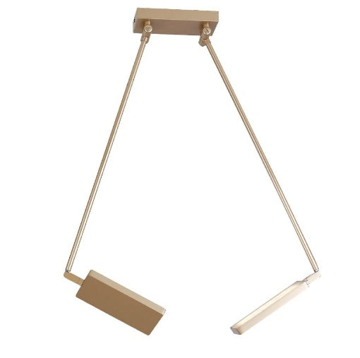 BOOK LED Ceiling Light 200cm 36W In Aluminum