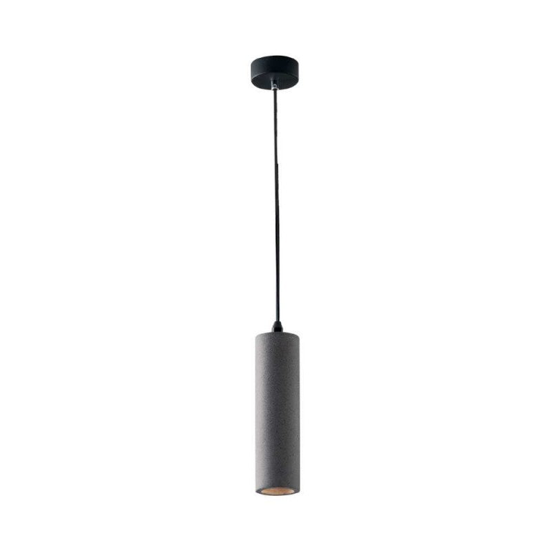 Lampada KRUK Cilindrica a Sospensione Led(GU10) 130 cm In Cemento