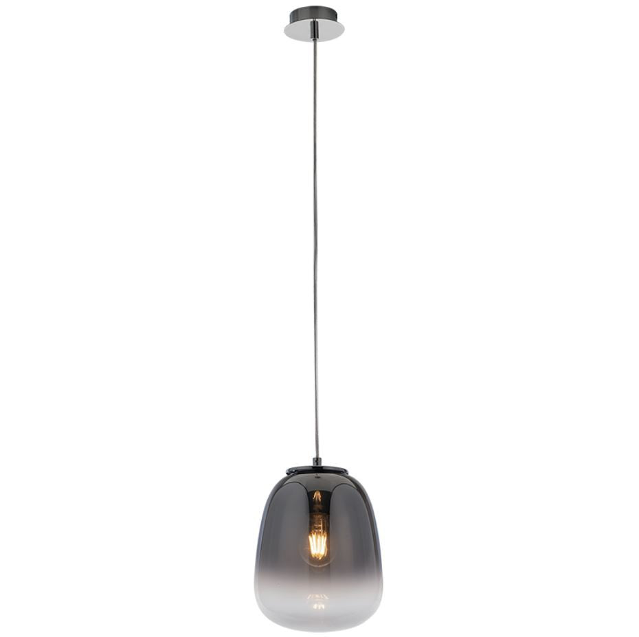Lampadario SMOKE a Sospensione Led(E27) 19.5cm in Vetro