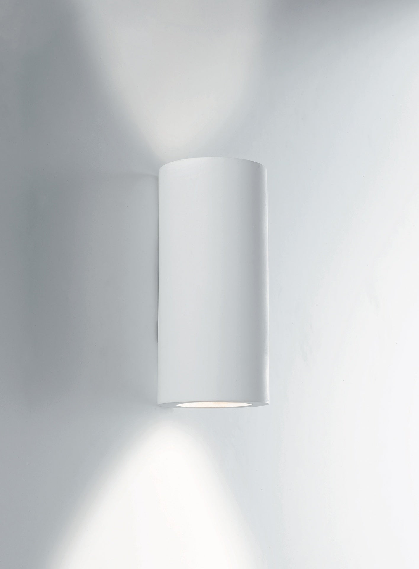 Applique BANJIE 2 Luci Led(GU10) 7,5 cm in Gesso