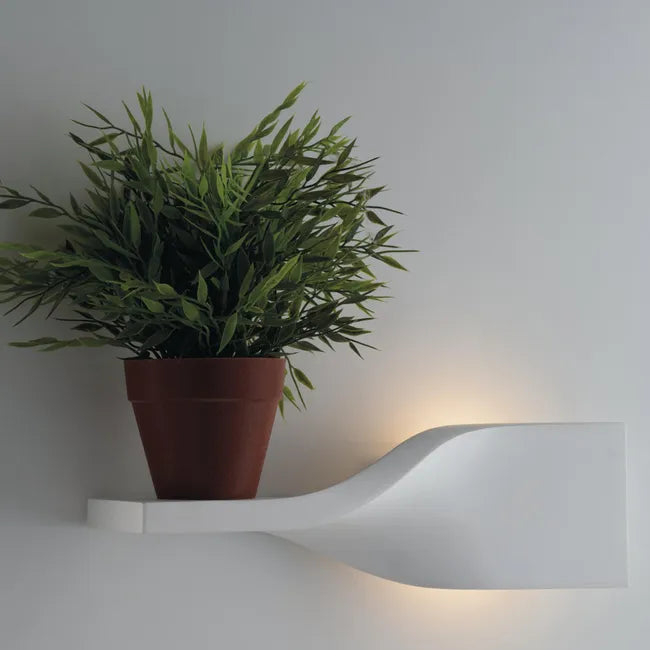 Applique PIROETTE Led(R7S) 56 cm in Gesso
