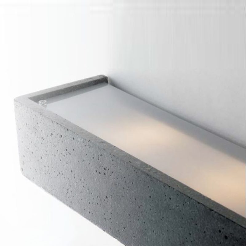 Applique CANDIDA 2 Luci Led (E14) 36 cm In Gesso
