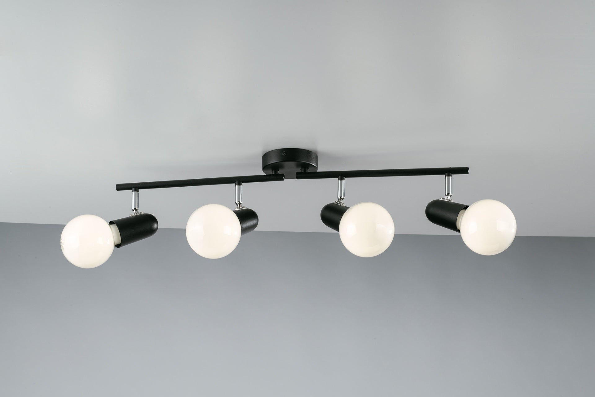 Plafoniera PUNTO 4 Portalampade Led(E27) 68 cm in Metallo