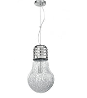 Lampadario LAMPADINA Led(E27) 30 cm in Vetro