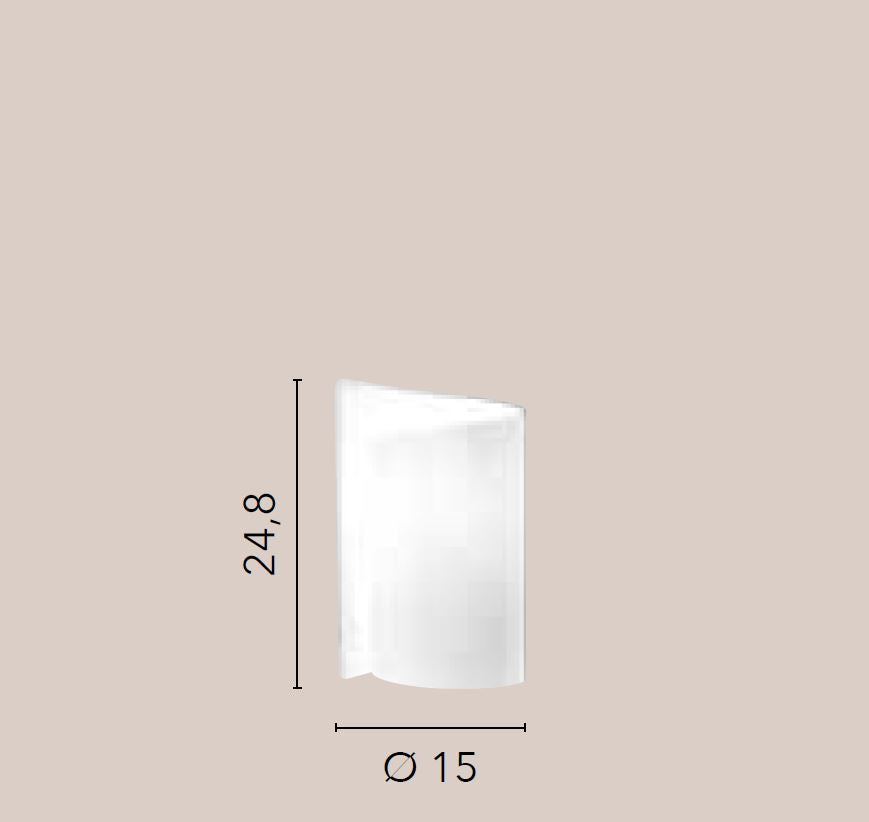 IMAGINE Led Lamp (E27) 24.8 cm In Glass 