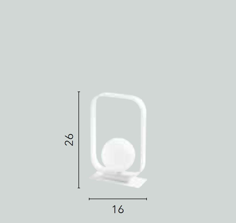 Lampada ROXY (G9) 26 cm In Alluminio