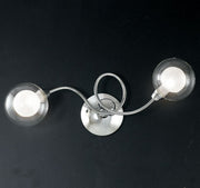 Applique BLOG 2 Led(G9) 42 cm In Acciaio