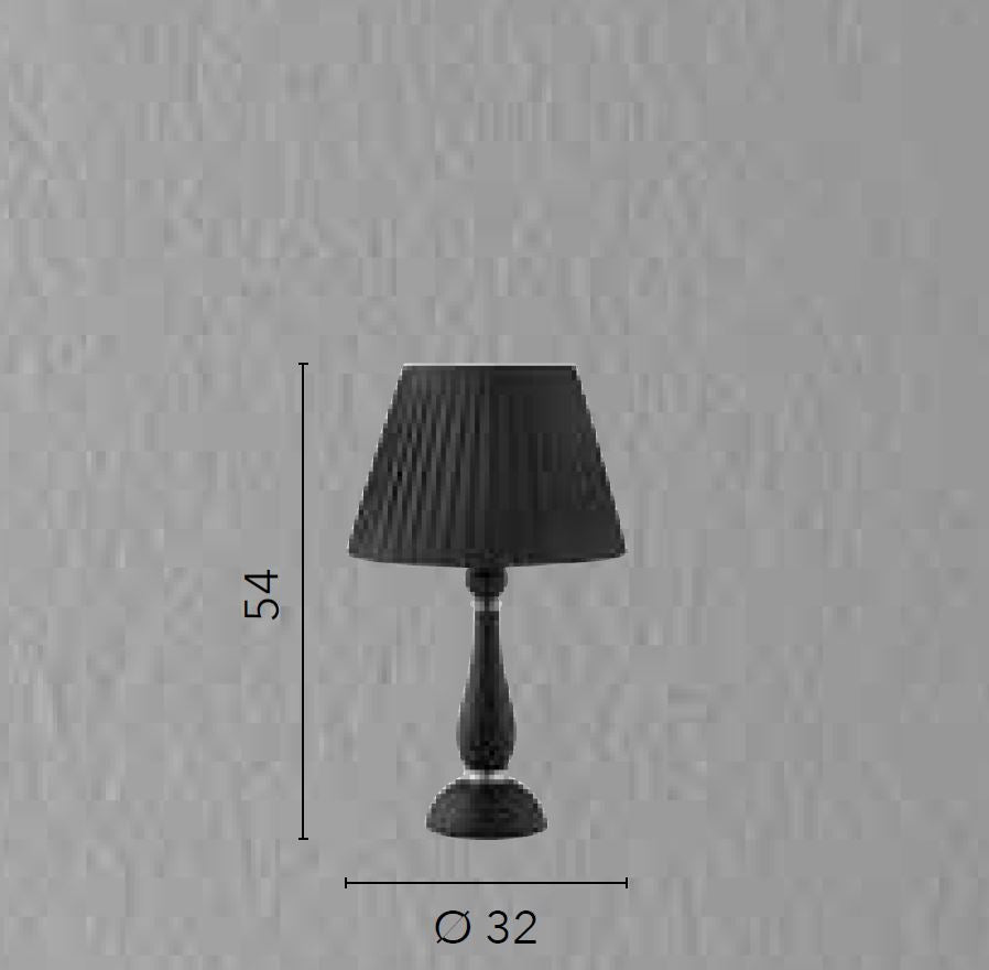 Lampada ALFIERE da Tavolo Led (E14) 32 cm In Vetro
