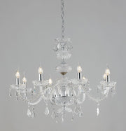 Lampadario INCANTO Led(E14) 8 Luci 83 cm in Vetro