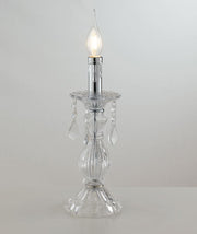 Lampada CRISTALLO Led(E14) 31 cm in Cristallo