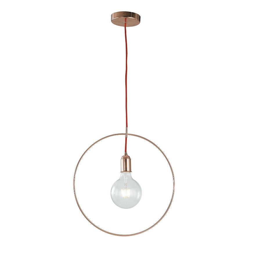 Lampadario FRIDA a Sospensione Led (E27) 40 cm In Metallo