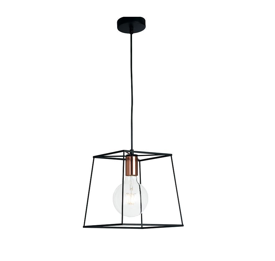 Lampadario HARLEM a Sospensione Led (E27) 25 cm In Metallo