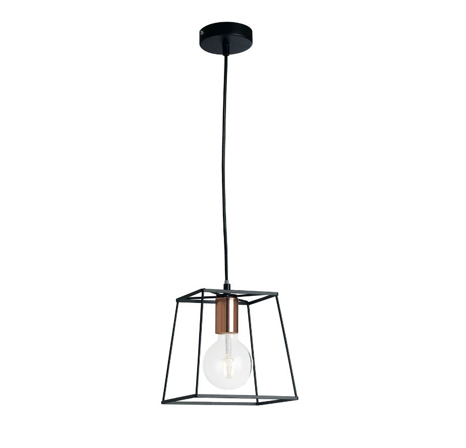 Lampadario HARLEM a Sospensione Led (E27) 22 cm In Metallo
