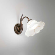 Applique BYRON Luce Led(E27) 29 cm in Metallo e Vetro