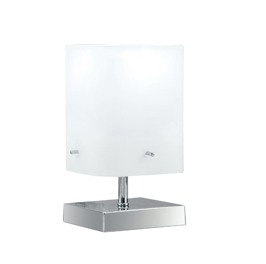 Lampada SQUARE da Comodino Led(E27) 29 cm in Vetro