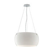 Lampadario EQUATORE a Sospensione 3 Luci Led (E27) 40 cm In Vetro