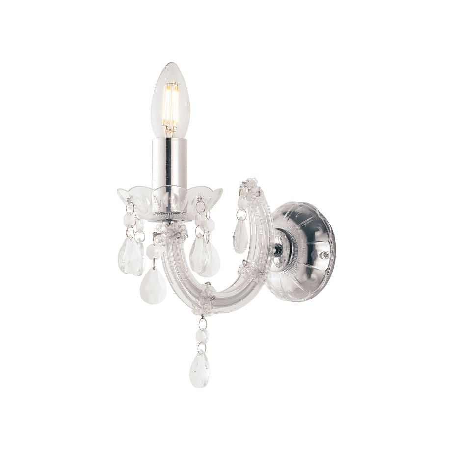 Applique HOUSTON Led (E14) 22 cm In Vetro