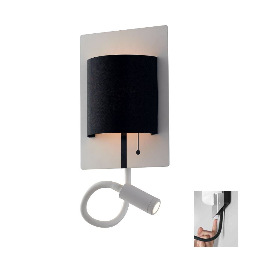 Applique POP LED 35 cm 9W in Metallo