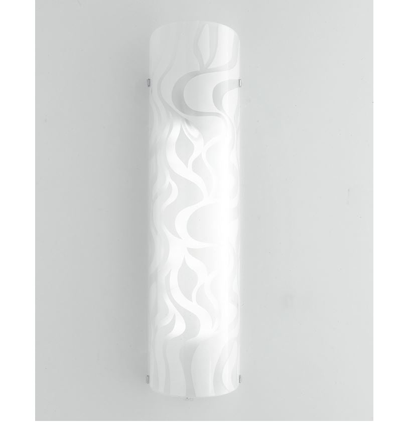 Applique JASMINE 16W 1815LM 4000K 10X10X40CM In Vetro