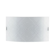 Plafonnier GIBUS E27 30 cm en verre