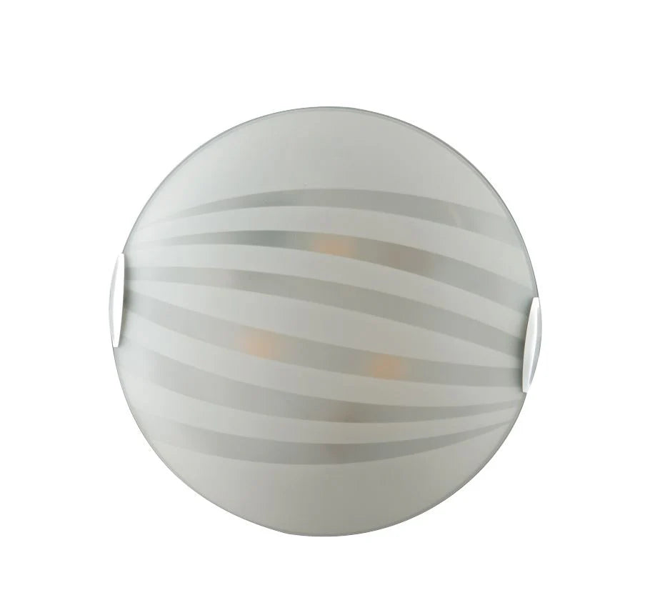 Plafonnier GIBUS E27 30 cm en verre