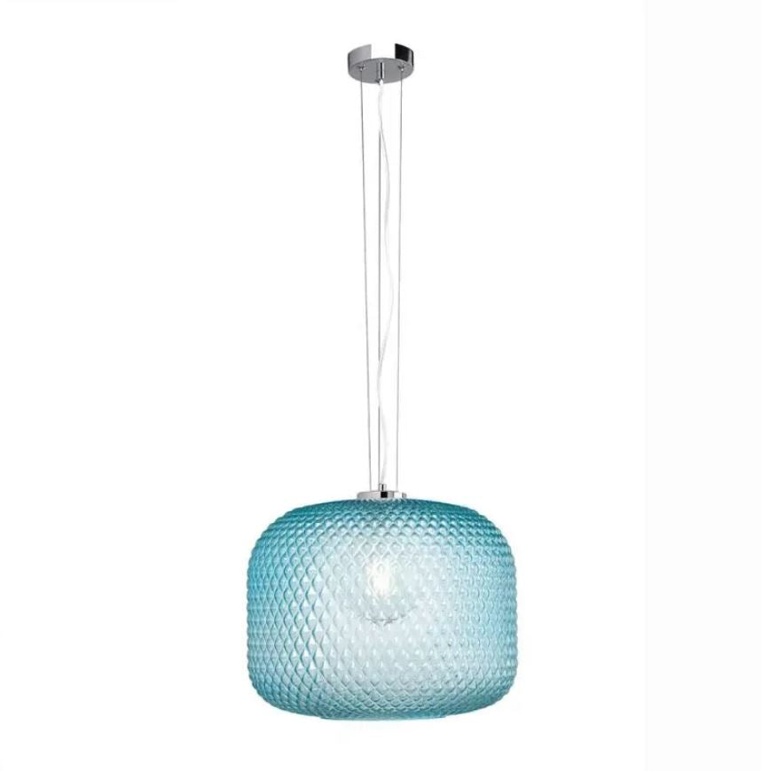 Lampadario ASHFORD a Sospensione E27 40 cm in Vetro