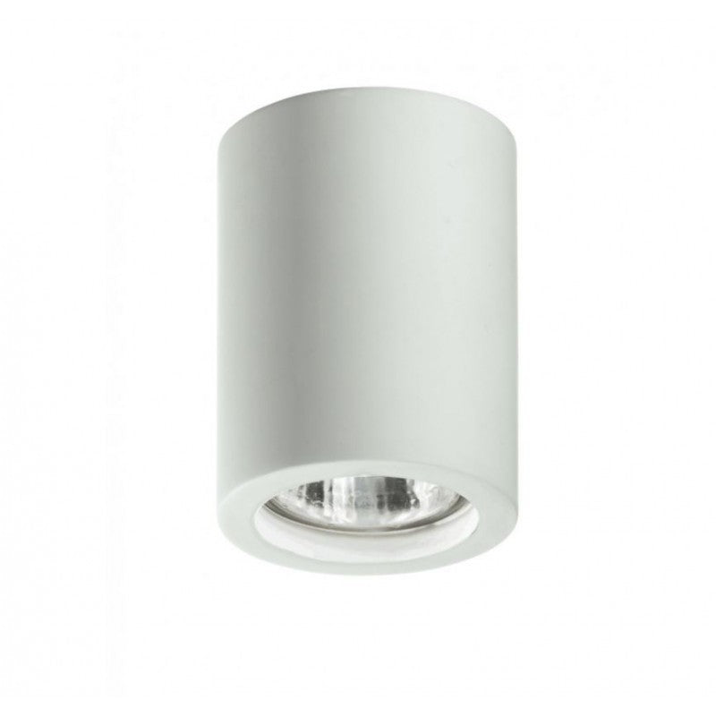 Plafoniera SPACE Led(GU10) Rotonda 9 cm in Gesso