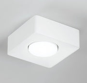 ATHEN Square Led Spotlight (GX53) 14 cm in Plaster