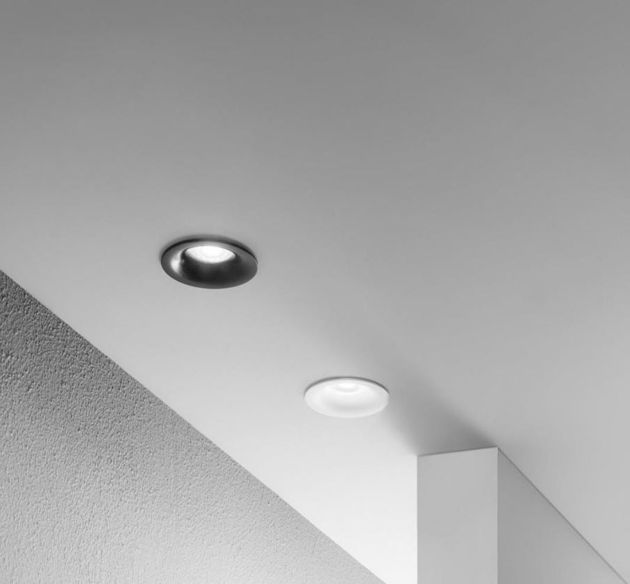 Faretto HYDE Led CCT da incasso 8w  bianco in alluminio