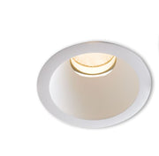 Faretto ELITE LED 10w 10 cm ad incasso in alluminio e finitura in bianco goffrato