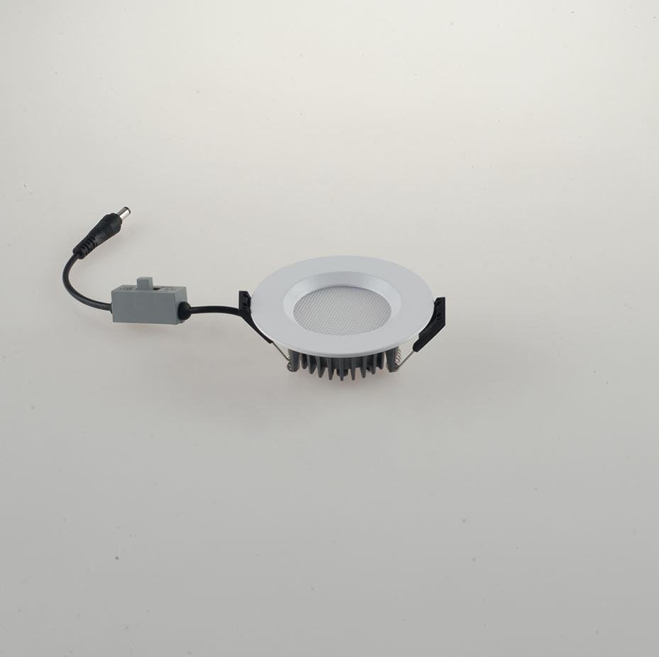 Faretto TRON Led CCT 9,5 cm da incasso 7w bianco in alluminio