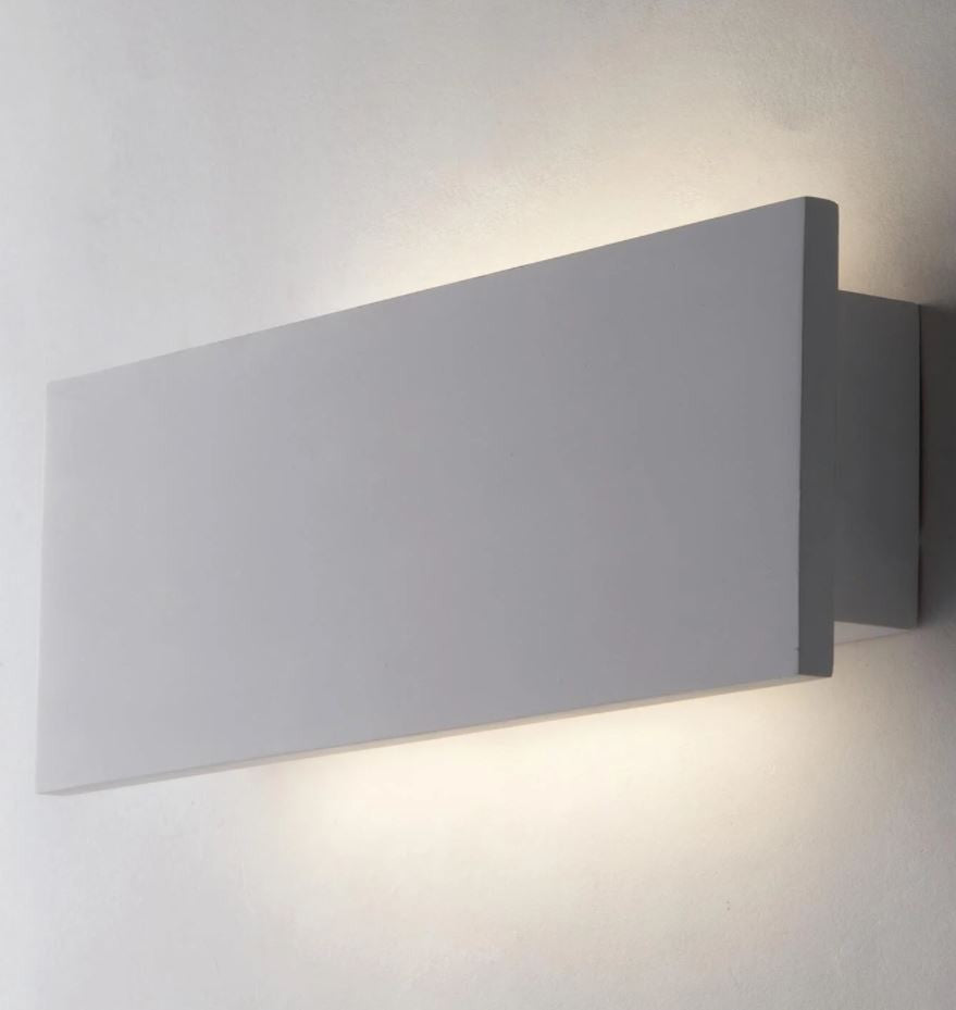 Applique ORTISEI LED 7W 22 cm In Gesso