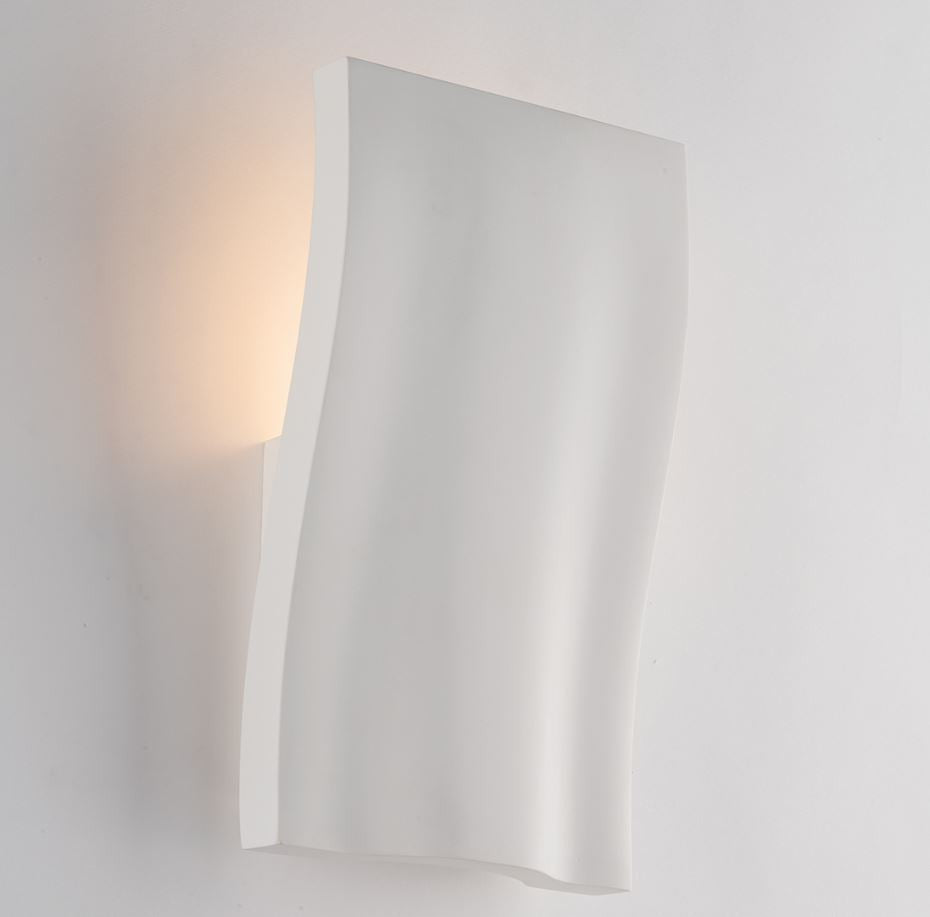 Applique SOUL Led (E14) 27 cm in Gesso