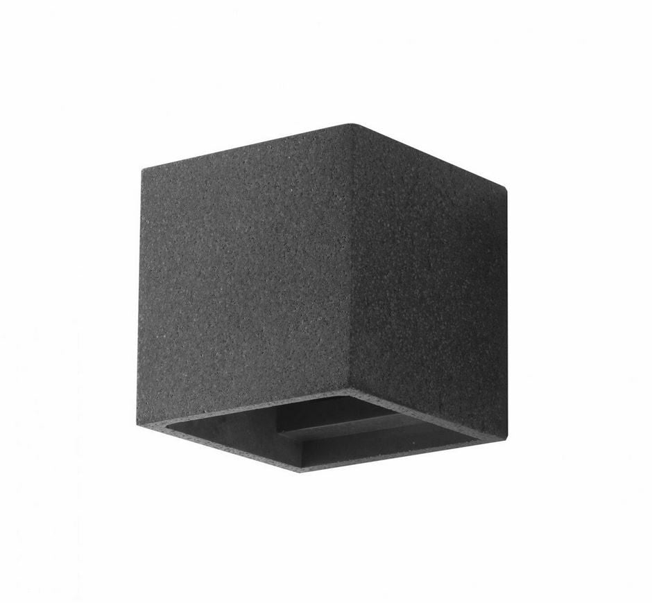 Applique RUBIK Led (G9) 11.5 cm in Cemento/Gesso